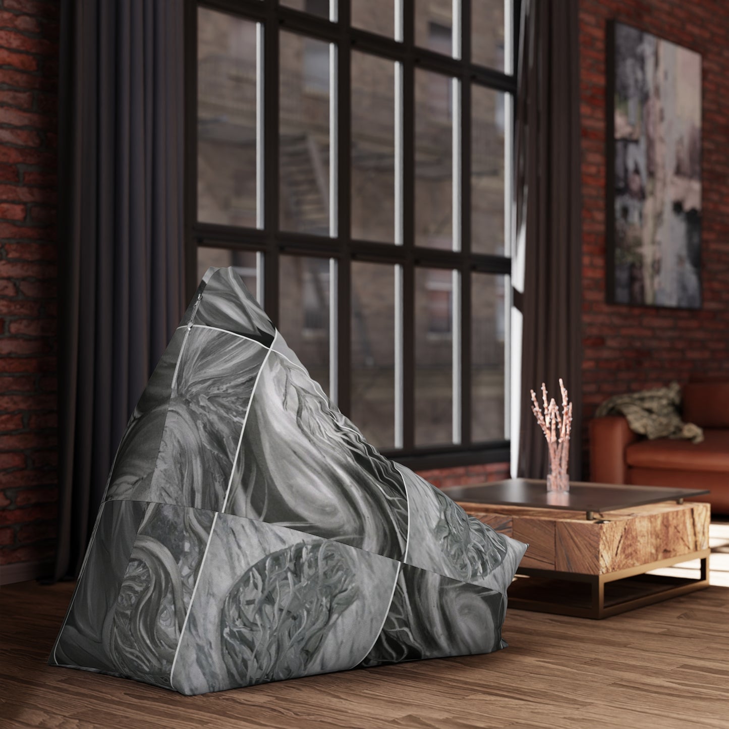 Ethereal by Farooq: In The Shadows Bean Bag Chair Cover