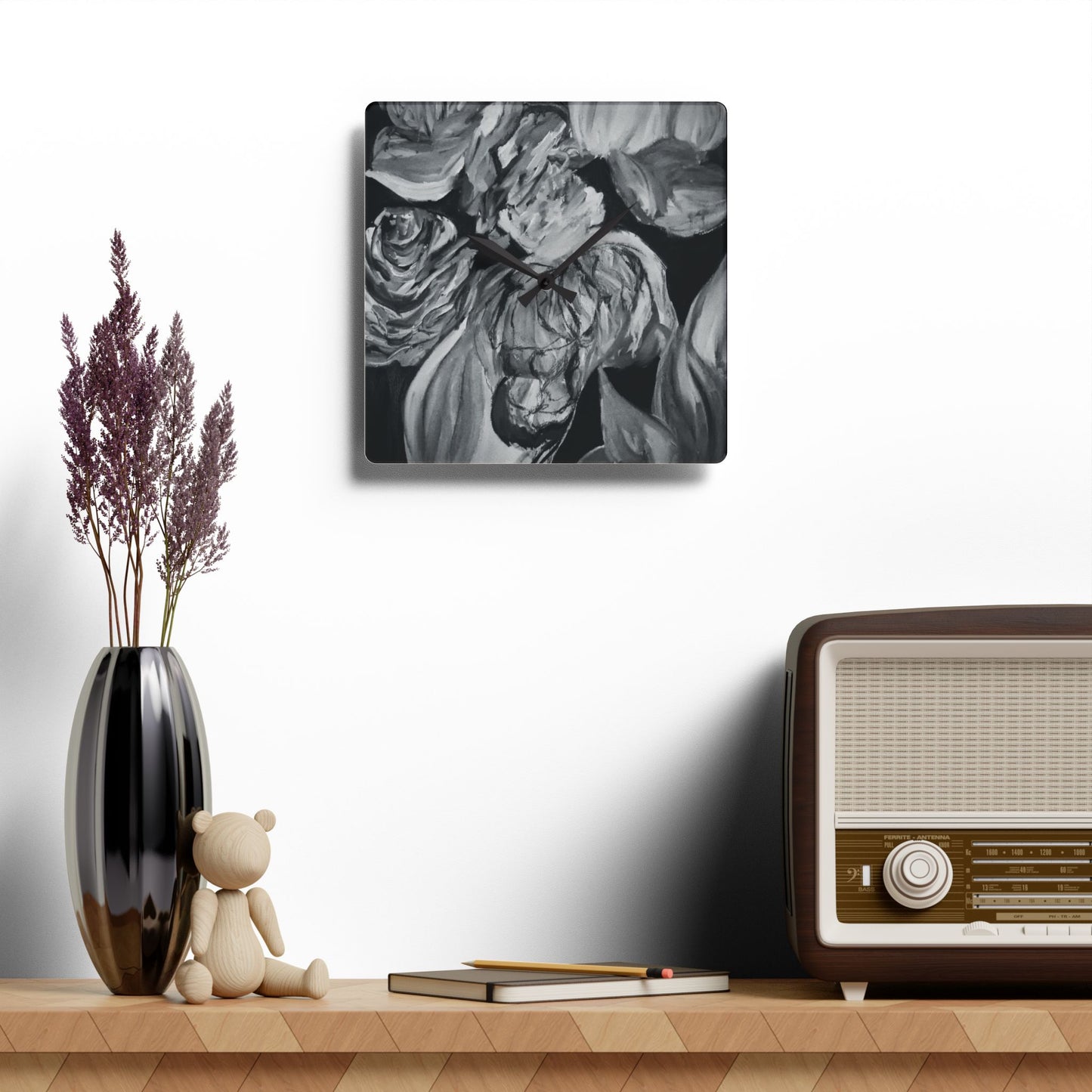 The Art of Petals by Farooq : In the Shadows Clock