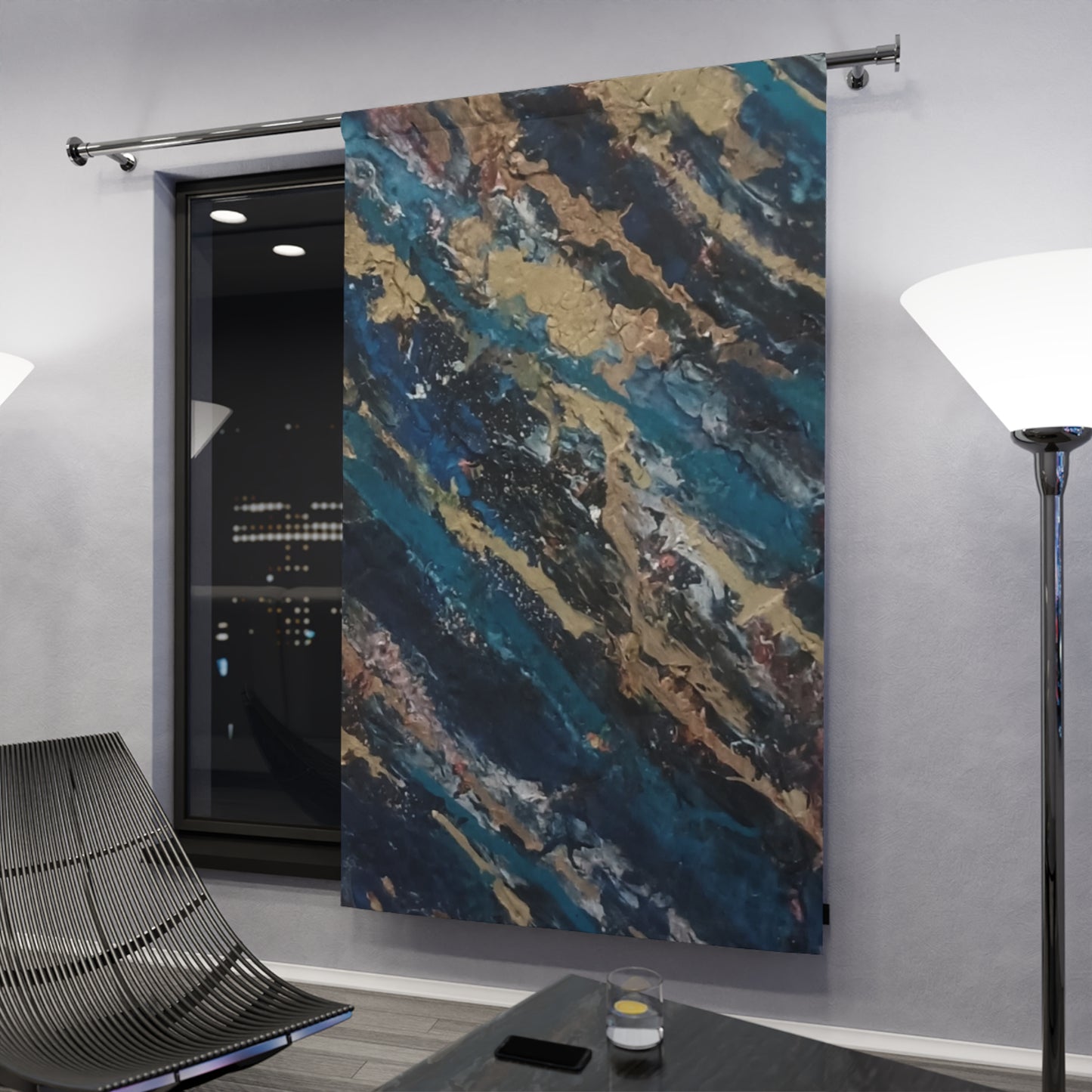 Igneous Window Curtains (1 Piece)