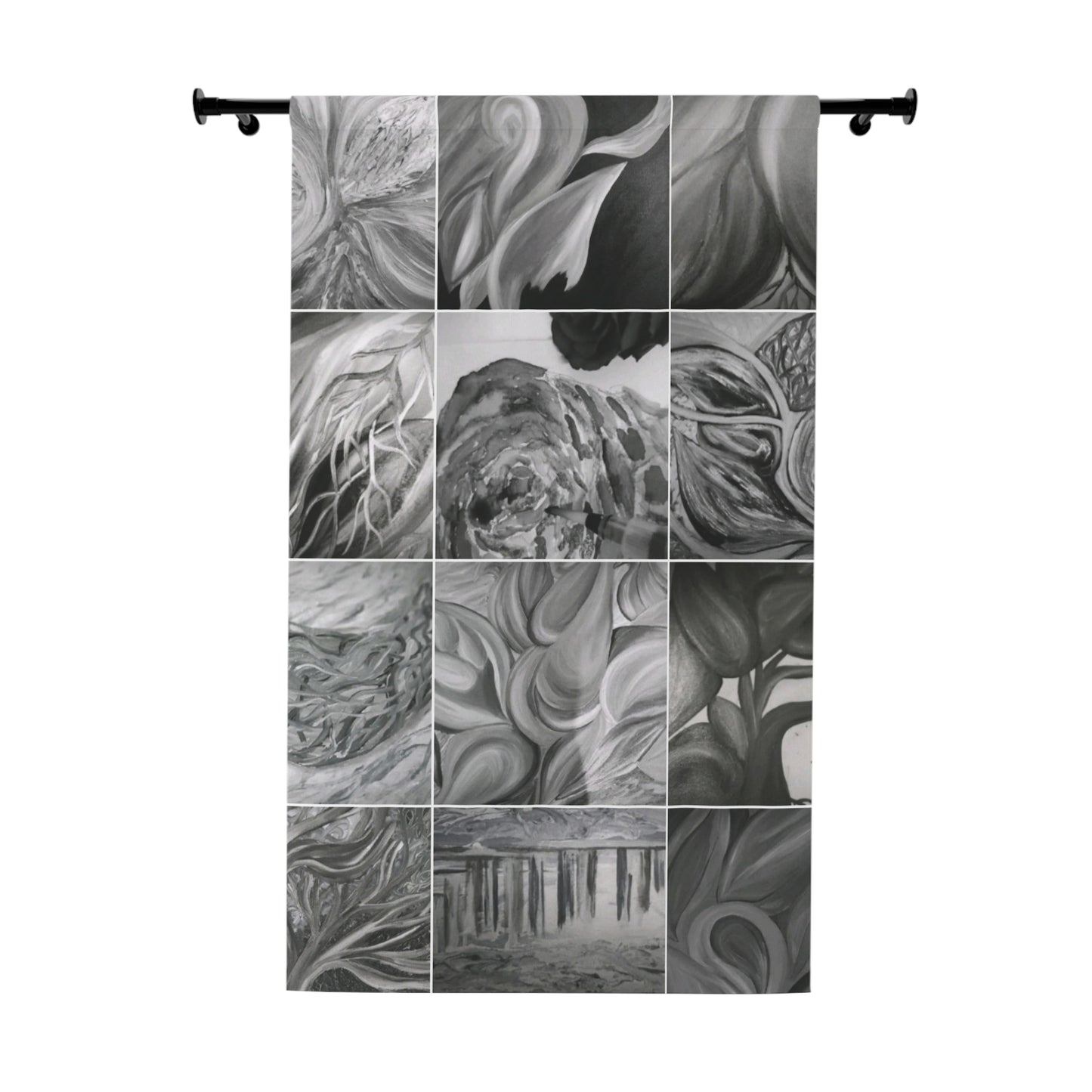 Ethereal by Farooq: In The Shadows Window Curtains (1 Piece)