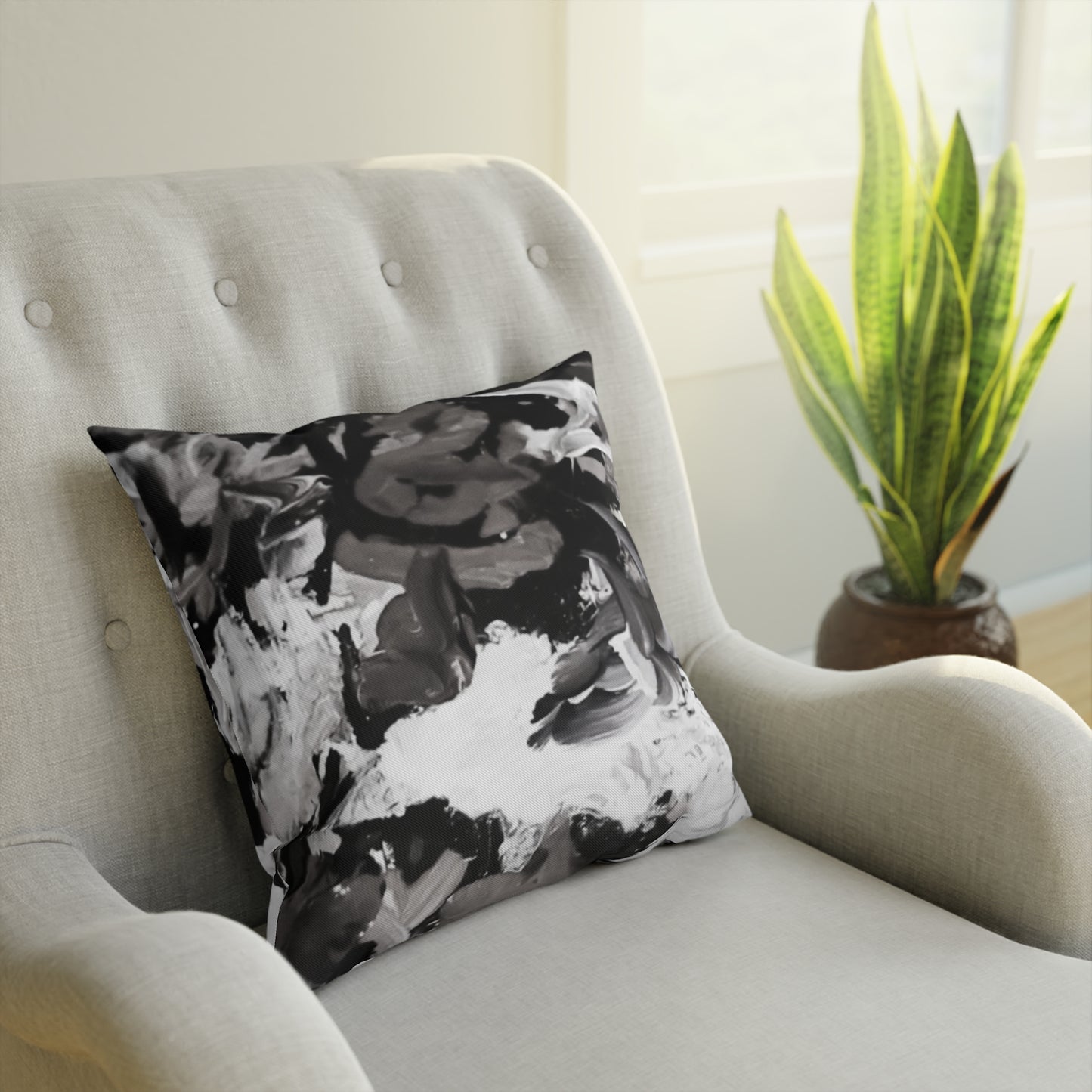 The Artist's Palette by Farooq: In The Shadows Pillow