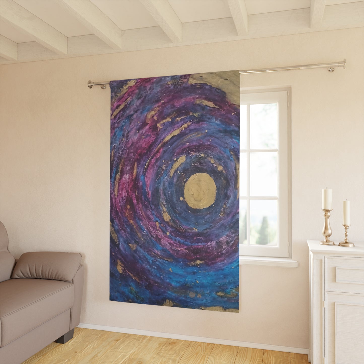 Flow Window Curtains (1 Piece)
