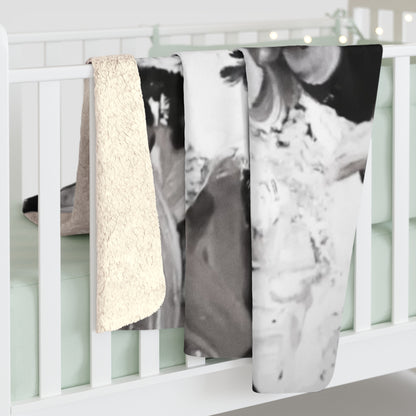 The Artist's Palette by Farooq: In The Shadows Sherpa Fleece Blanket