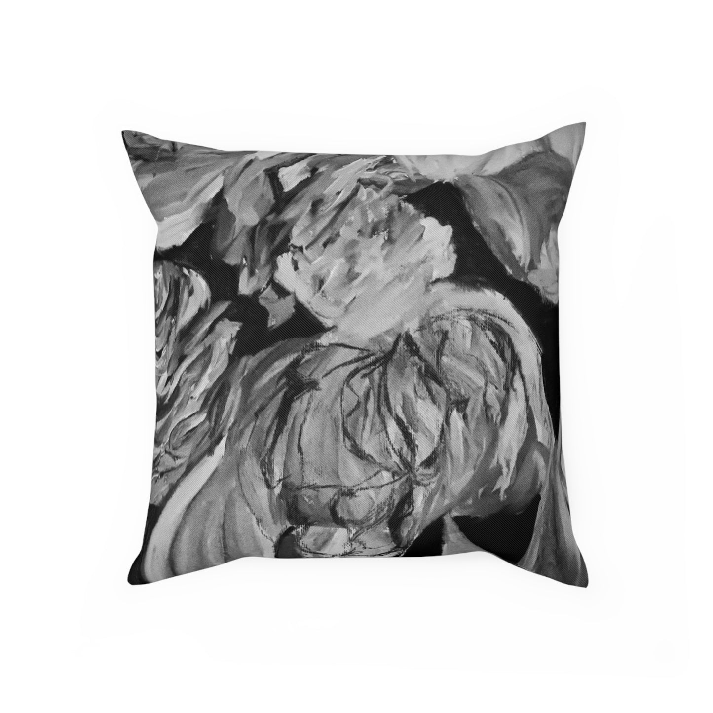 The Art of Petals by Farooq: In the Shadows Pillow
