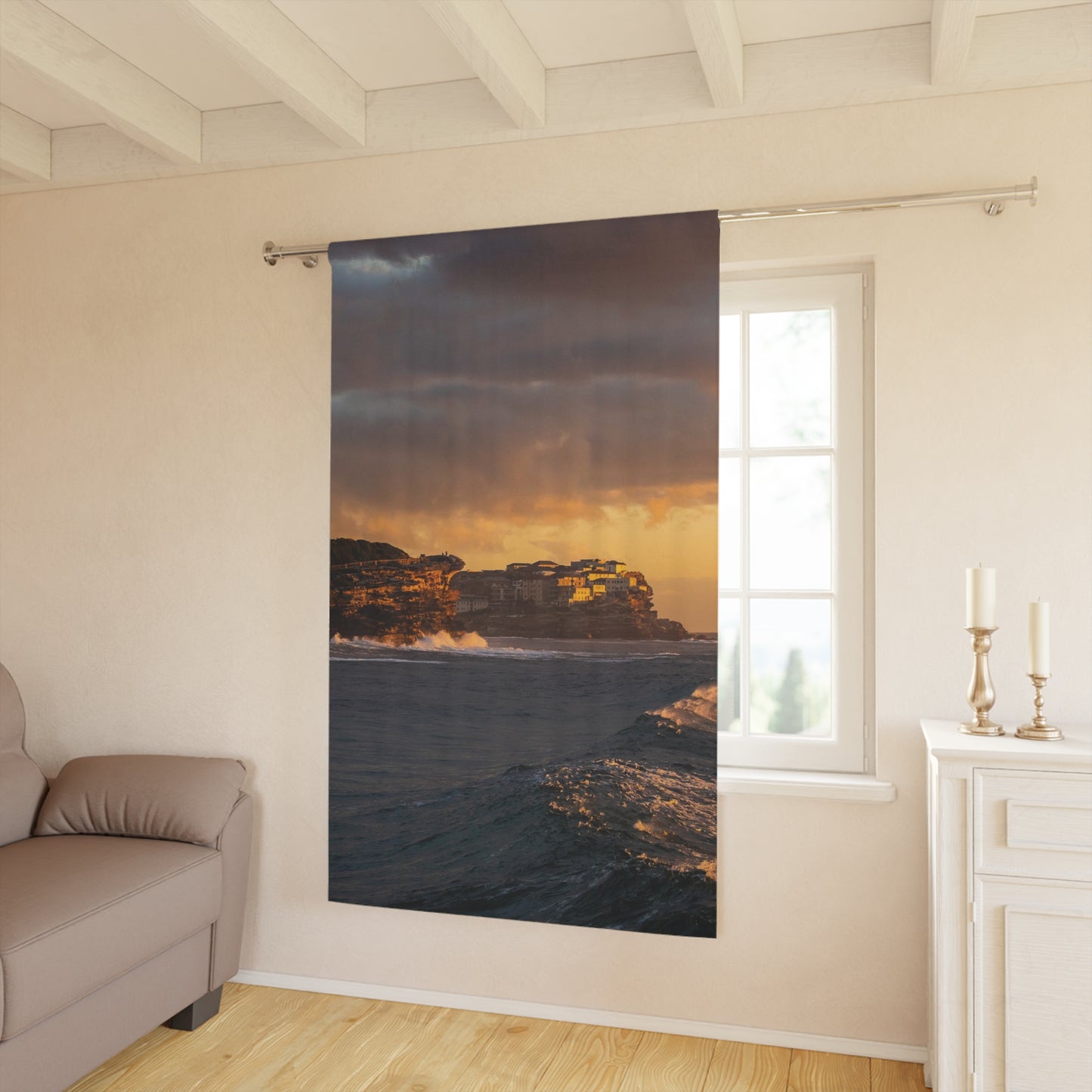 Bronte Surf Window Curtains (1 Piece)