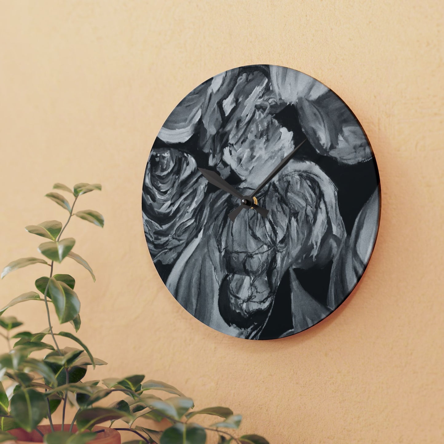 The Art of Petals by Farooq : In the Shadows Clock
