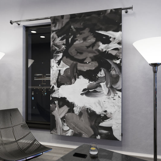 The Artist's Palette by Farooq: In The Shadows Window Curtains (1 Piece)