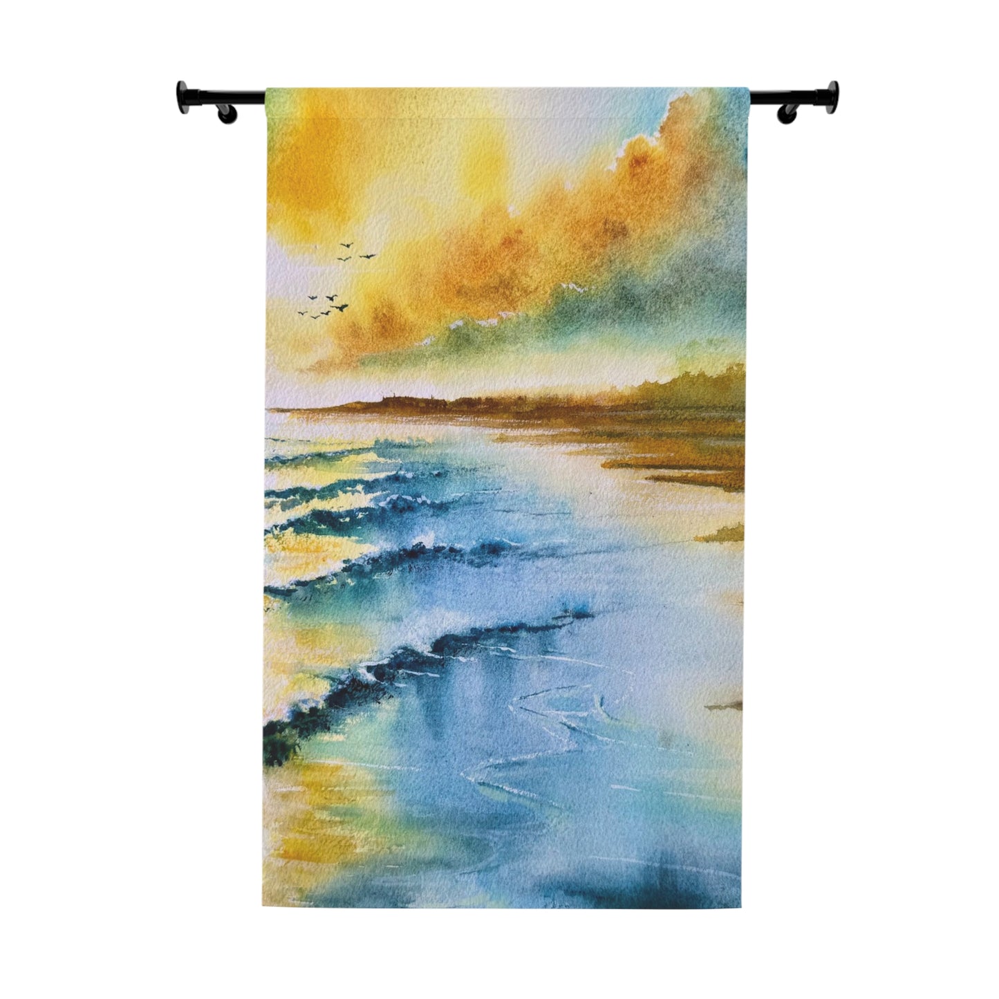 Eternal Shores Window Curtains (1 Piece)
