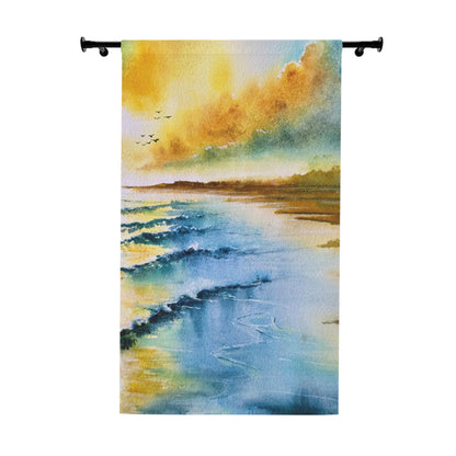 Eternal Shores Window Curtains (1 Piece)