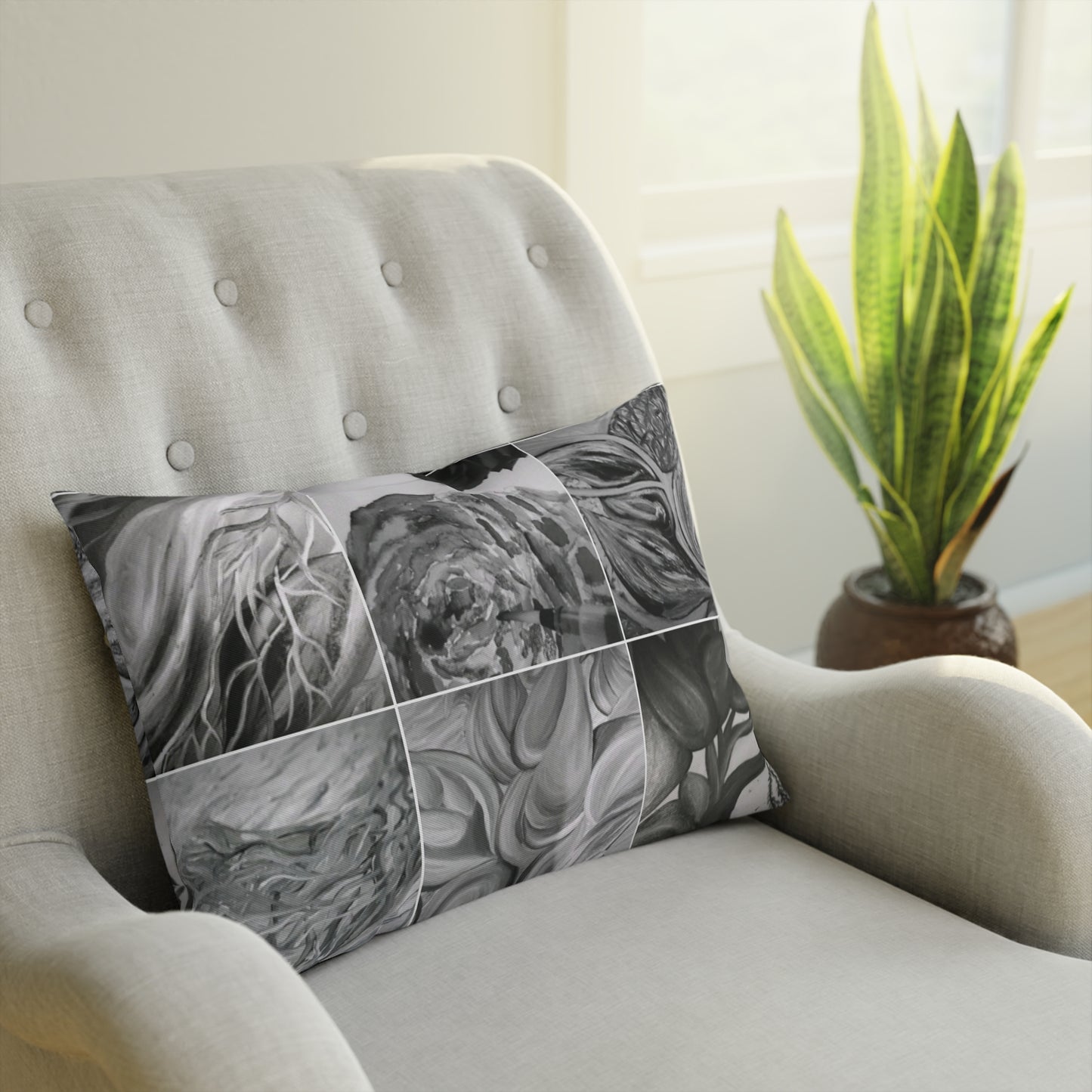 Ethereal by Farooq: In The Shadows Pillow