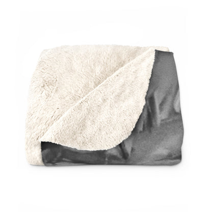The Art of Petals by Farooq: In the Shadows Sherpa Fleece Blanket