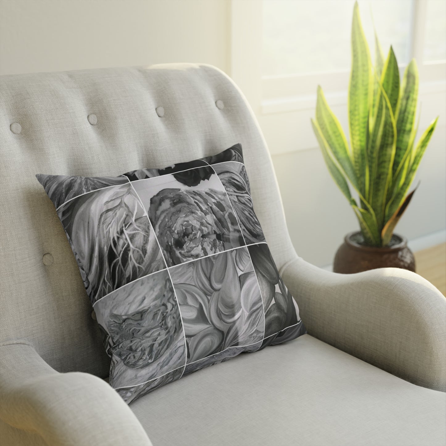 Ethereal by Farooq: In The Shadows Pillow