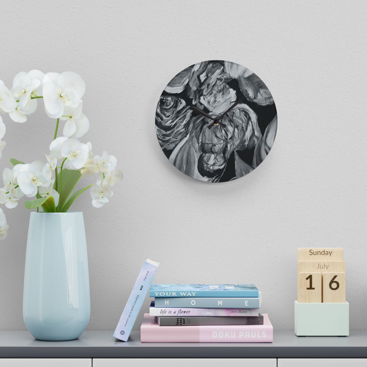 The Art of Petals by Farooq : In the Shadows Clock