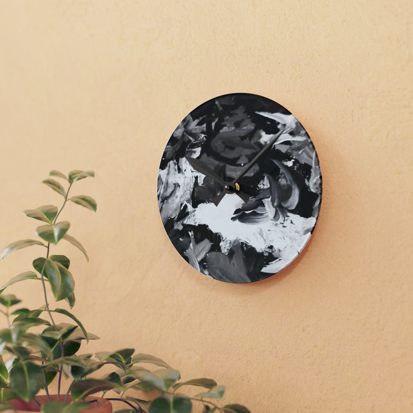 The Artist's Palette by Farooq: In The Shadows Clock