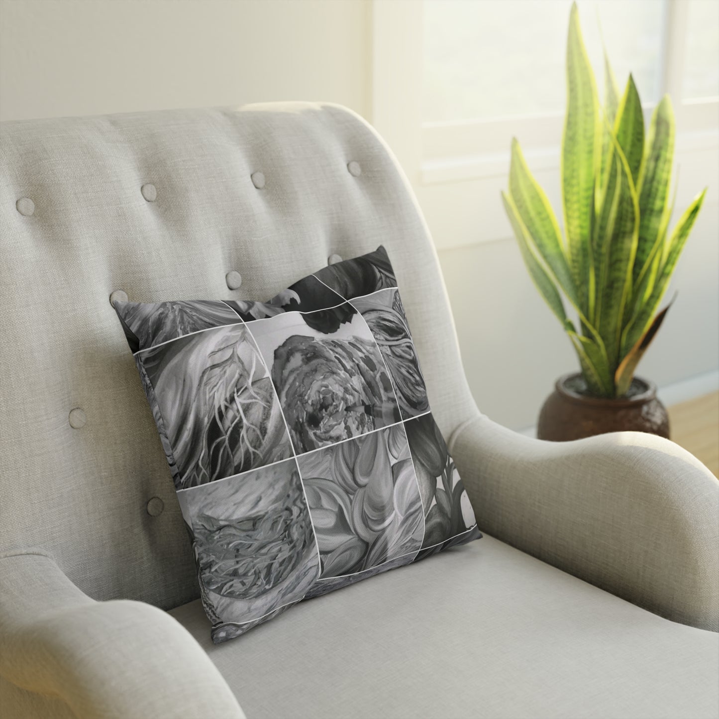 Ethereal by Farooq: In The Shadows Pillow
