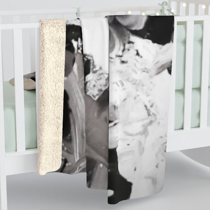 The Artist's Palette by Farooq: In The Shadows Sherpa Fleece Blanket