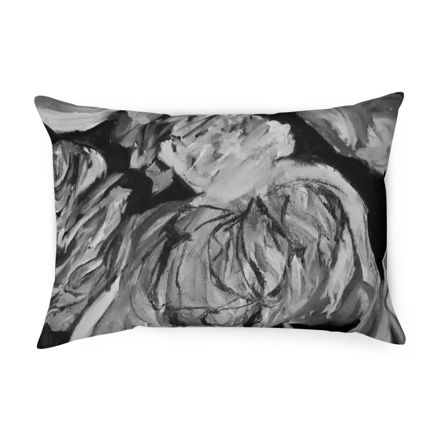 The Art of Petals by Farooq: In the Shadows Pillow