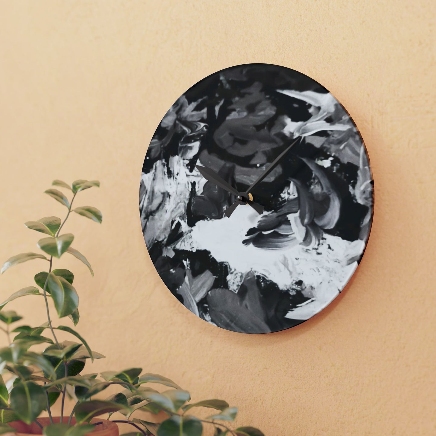 The Artist's Palette by Farooq: In The Shadows Clock