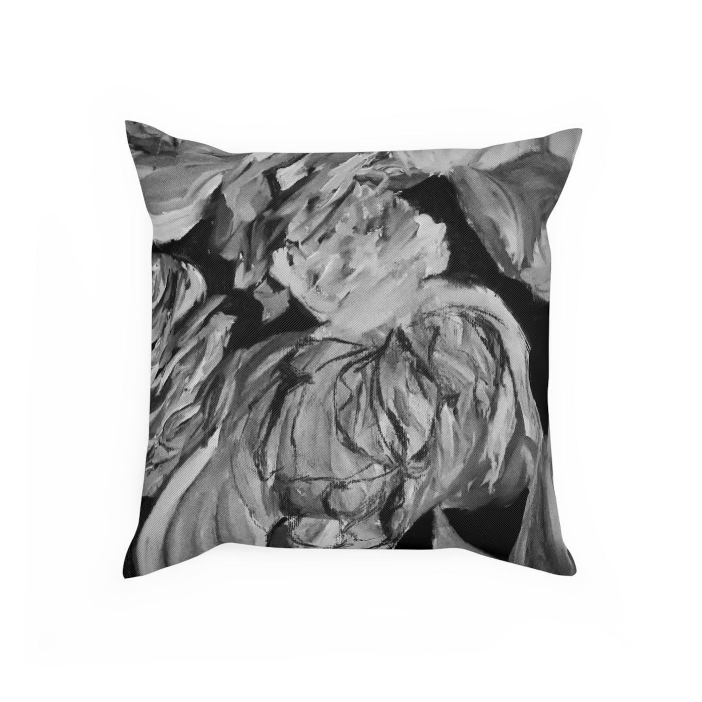 The Art of Petals by Farooq: In the Shadows Pillow