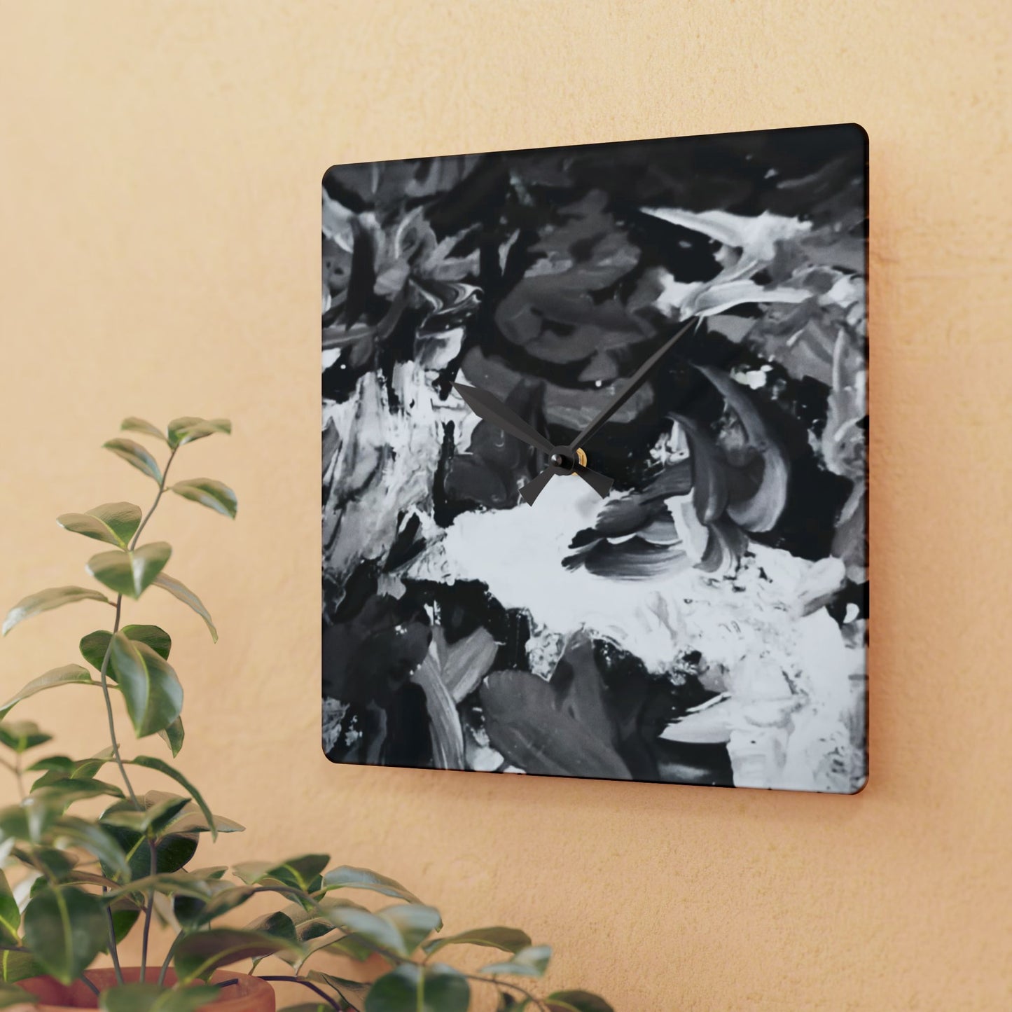 The Artist's Palette by Farooq: In The Shadows Clock