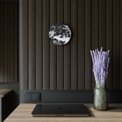 The Artist's Palette by Farooq: In The Shadows Clock