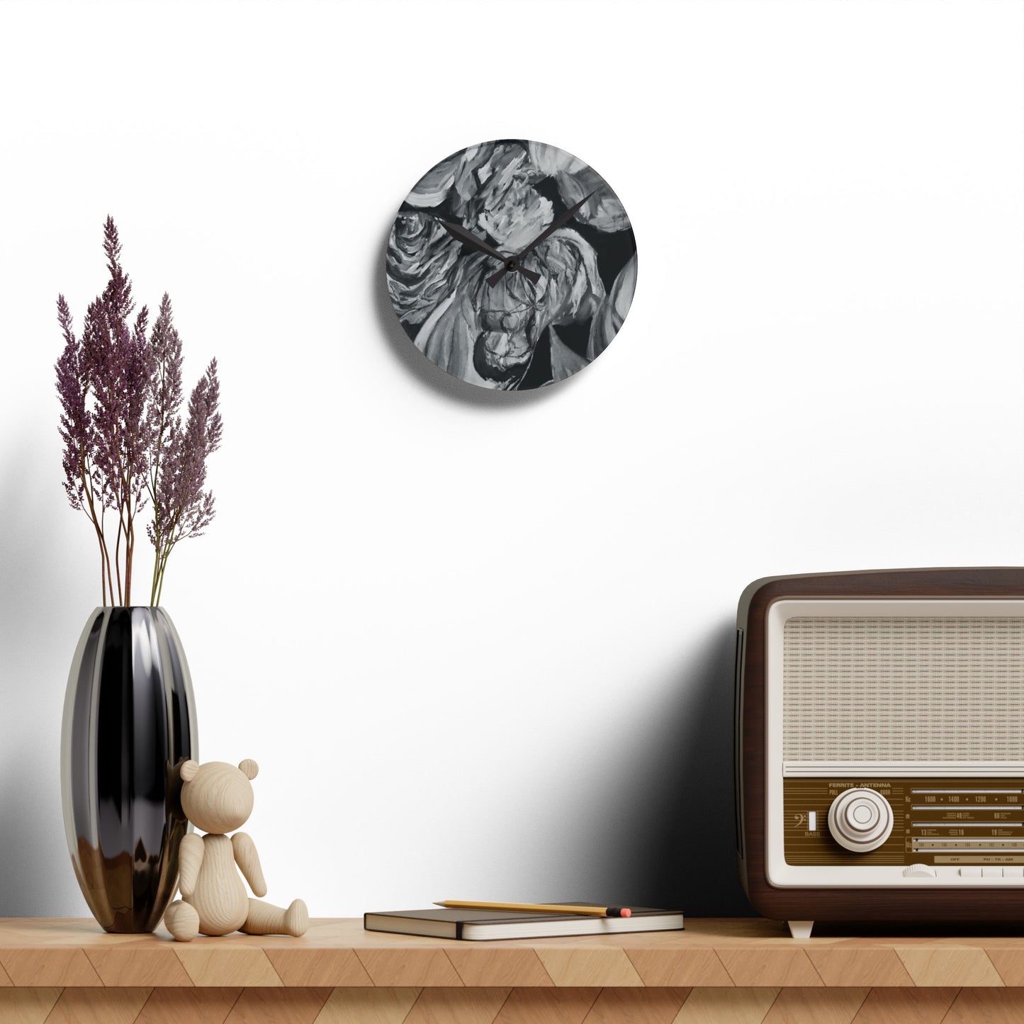 The Art of Petals by Farooq : In the Shadows Clock