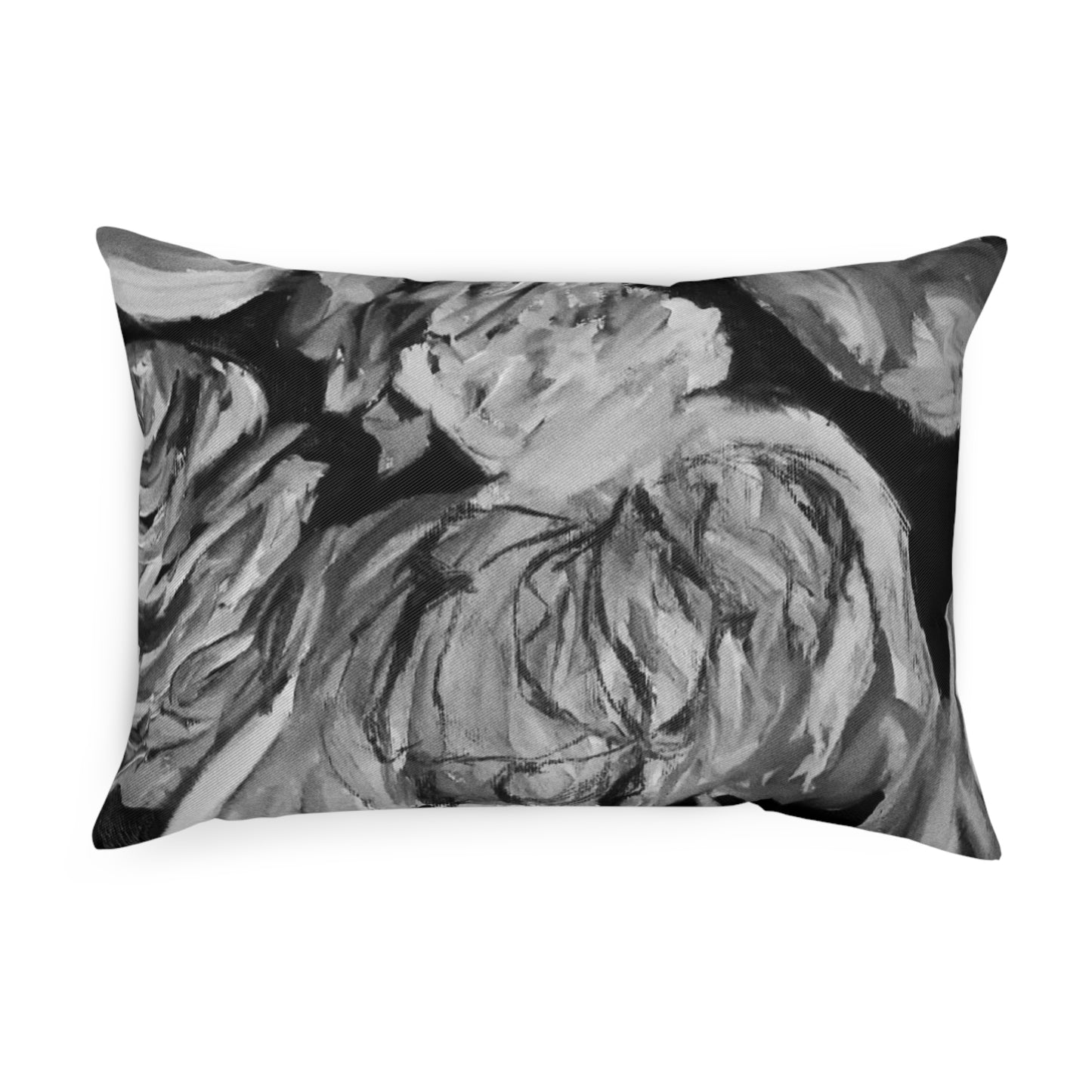 The Art of Petals by Farooq: In the Shadows Pillow
