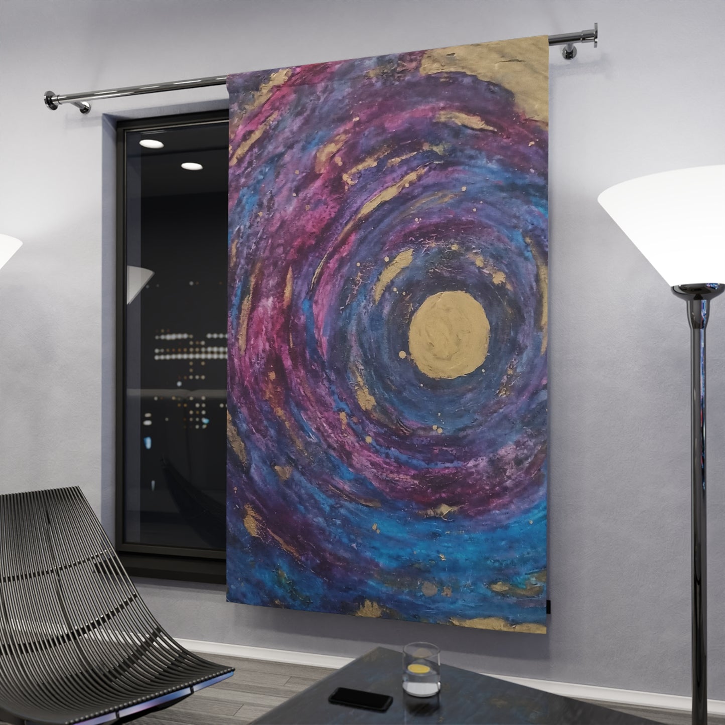 Flow Window Curtains (1 Piece)