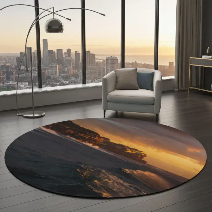 [bronte-surf] Bronte Surf Round Rug