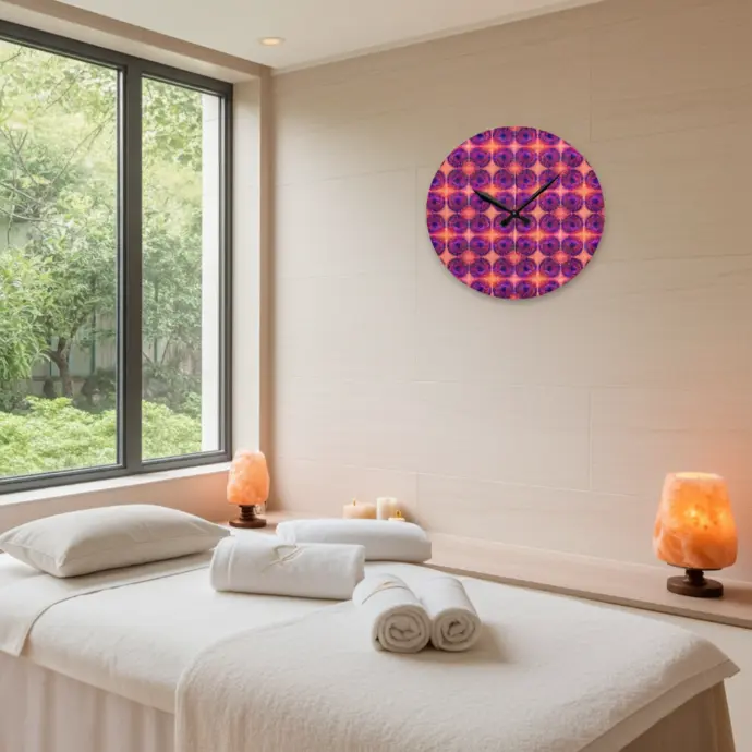 [uta] Net Circles Wall Clock