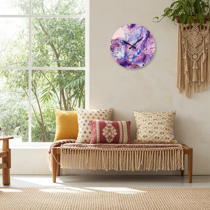 [lu meng] Butterfly Wall Clock