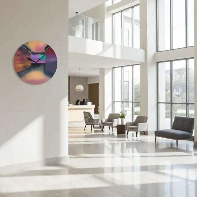 [sarah] Around The Corner Wall Clock