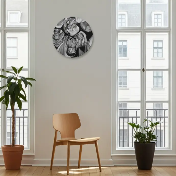 The Art of Petals I In the Shadows Clock