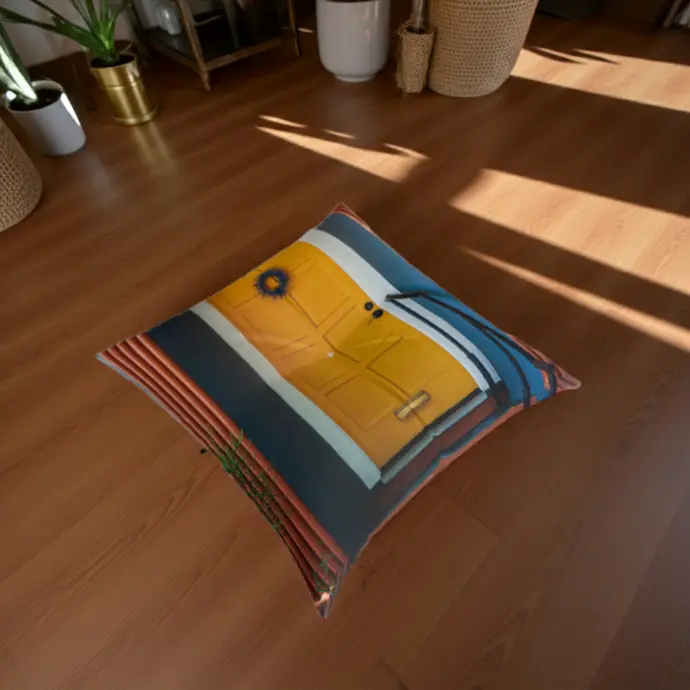 [yellow door] The Yellow Door Floor Cushion