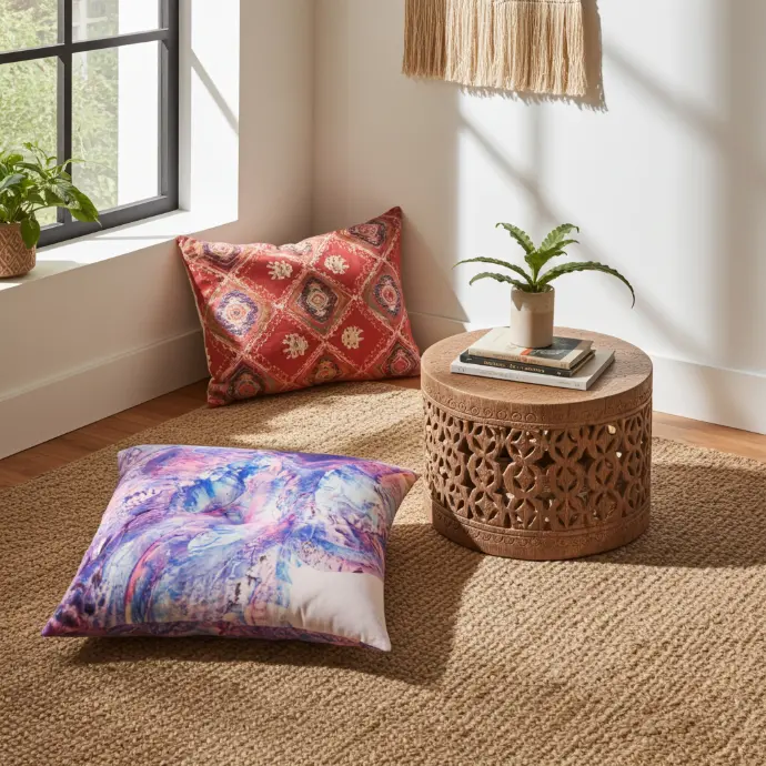 [lu meng] Butterfly Floor Cushion