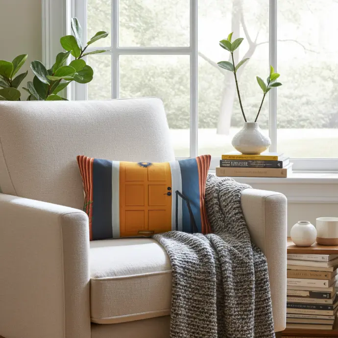 [yellow door] The Yellow Door Cushion