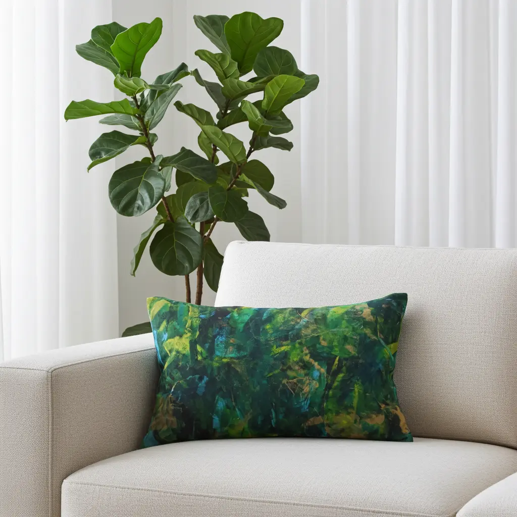 [catherine] The Woods and The Trees Cushion