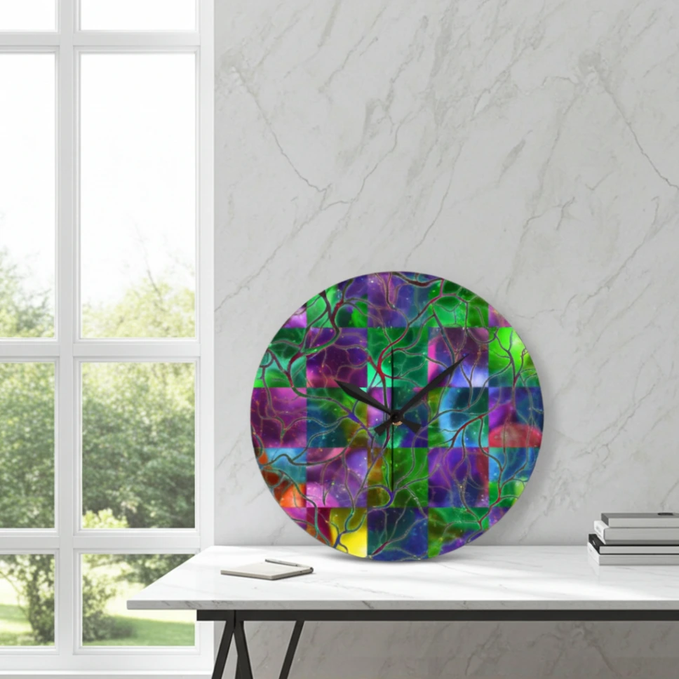 Shimmering Bond Clock 