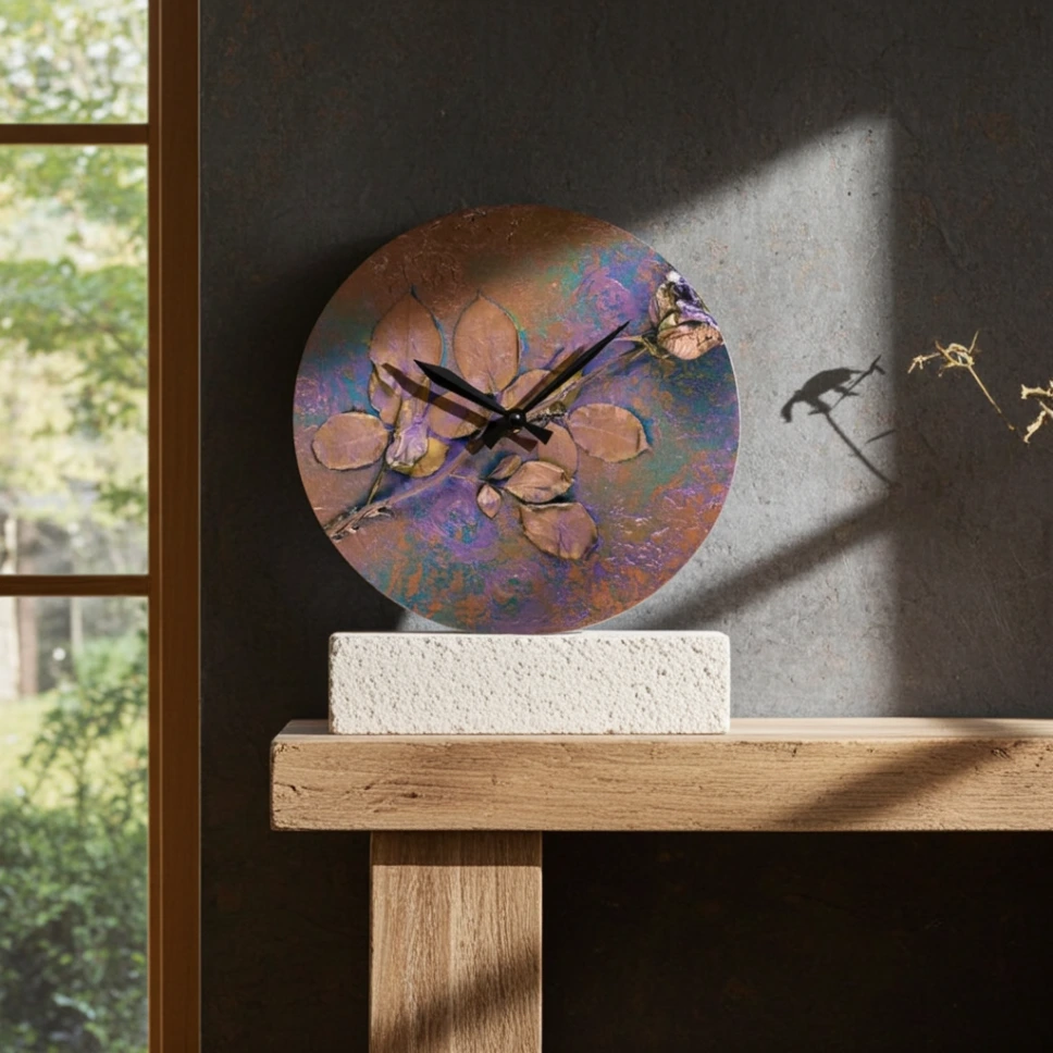 Painting by Dr Amy Marschall Wall Clock 