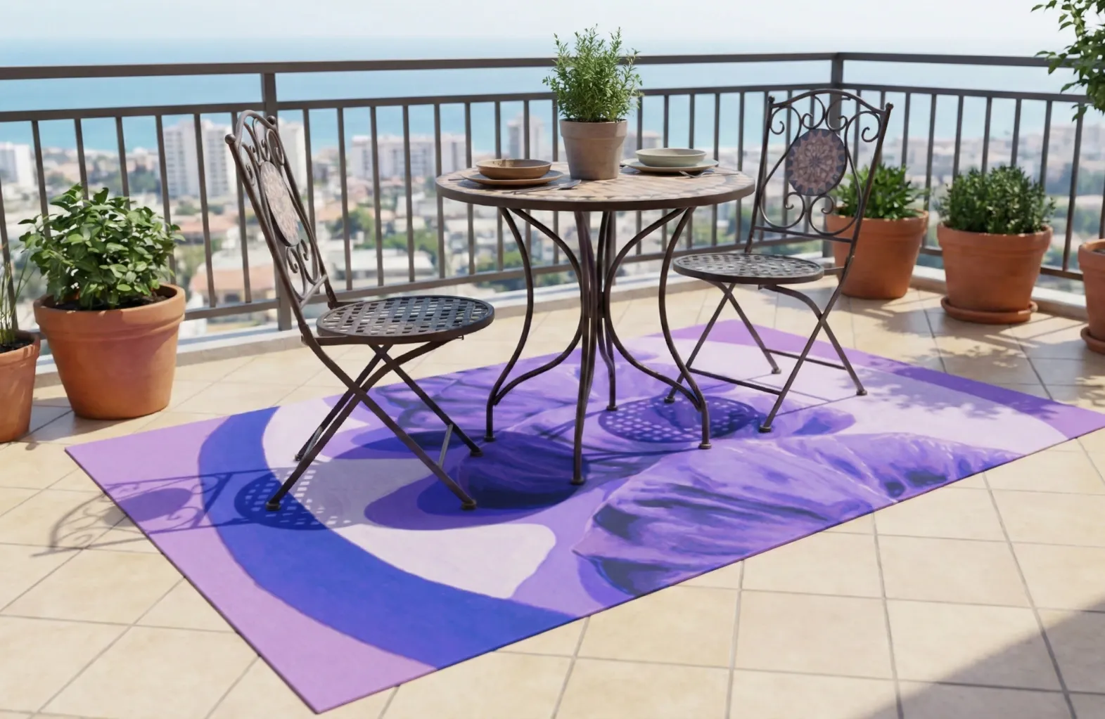 Lilac Gem Outdoor Rug
