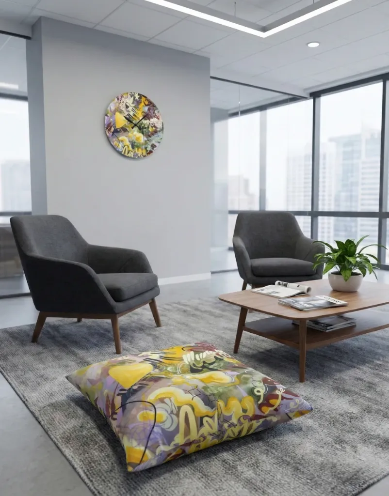 In Your Eyes Floor Cushion