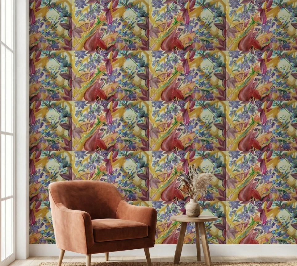 The Flowers She Dreamed Wallpaper